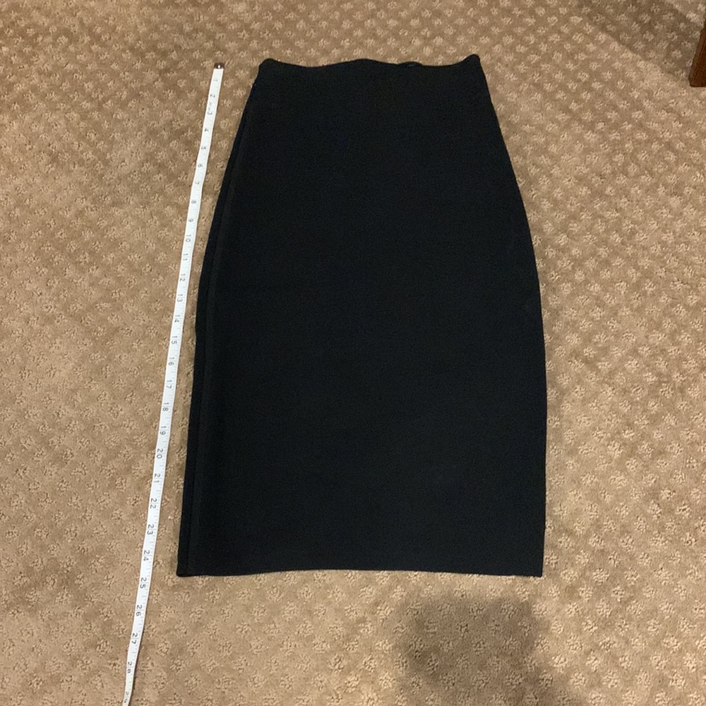 RAG & BONE Elegant Black Lace-Up Skirt - Picture 6 of 9